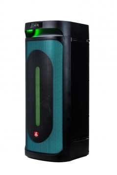 Scopri AUDIODESIGN PRO Partybox Speaker DJ208 Bluetooth Portatile Effetti Luce Cassa Altoparlante in dettaglio