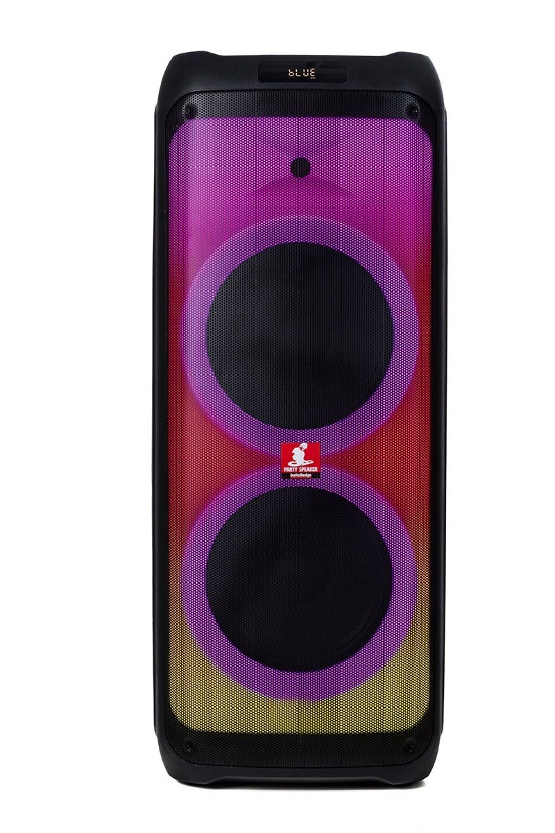 AUDIODESIGN PRO Partybox Speaker DJ212S Portable Bluetooth Speaker with Light Effects