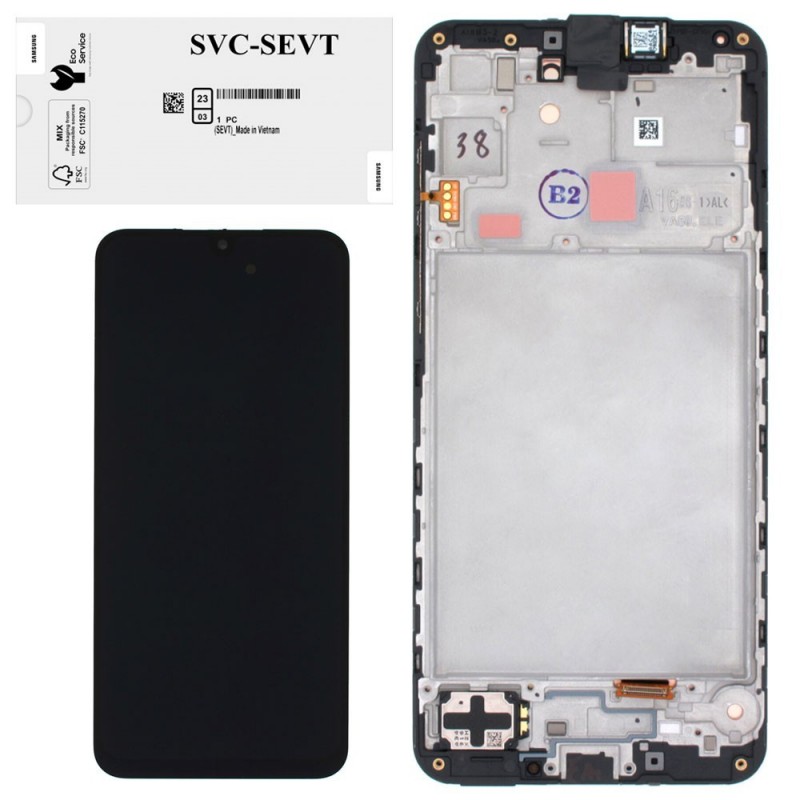 Samsung Service Pack Original LCD Display + Frame For Galaxy A16 5G A166