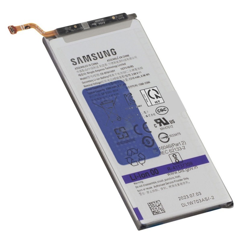 Samsung Service Pack Batteria EB-BF947ABY Originale per Galaxy Z Fold 5 F946B SUB