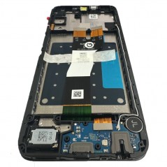 Samsung SERVICE PACK Display LCD ORIGINALE + Frame + SUP BOARD Per Galaxy A05s 2023 A057 Nero