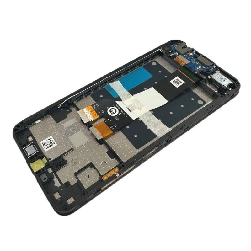 Samsung Service Pack Original LCD Display + Frame + SUP BOARD For Galaxy A05s 2023 A057 Black