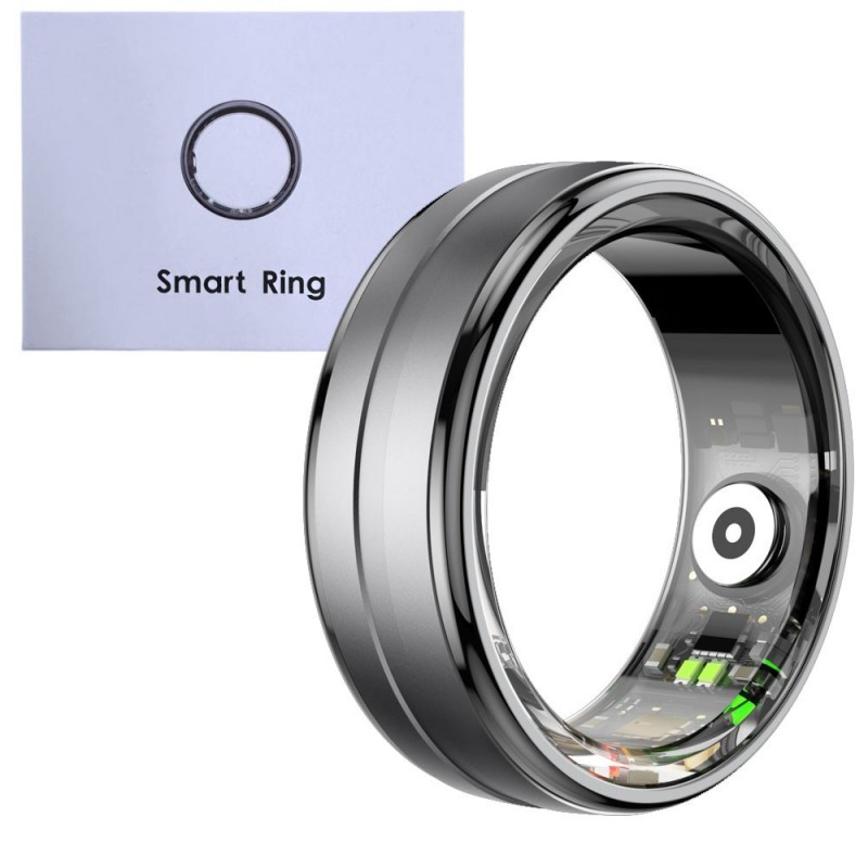 Smart Ring R06+ Anello Intelligente Taglia 12 | Deep Grey 