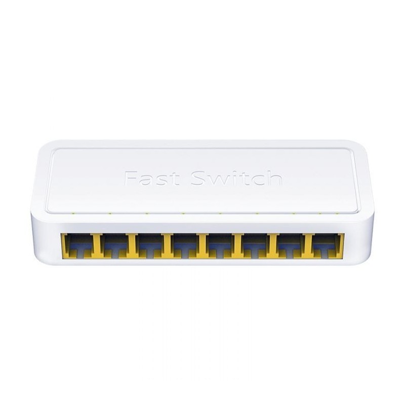 CUDY Network Switch 8 PORT Fast Ethernet 10/100 MBPS