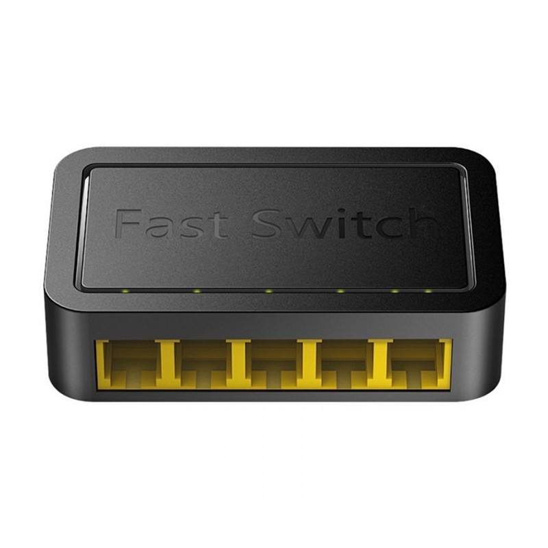 CUDY 5 PORT Fast Ethernet Network Switch 10/100 MBPS