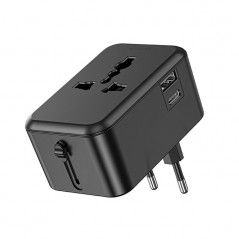 Discover "NCC TC002 Travel Charger 20W USB A+C -Black B1500502 details