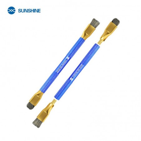 Discover SUNSHINE SS-022D Double copper head dual-purpose brush details