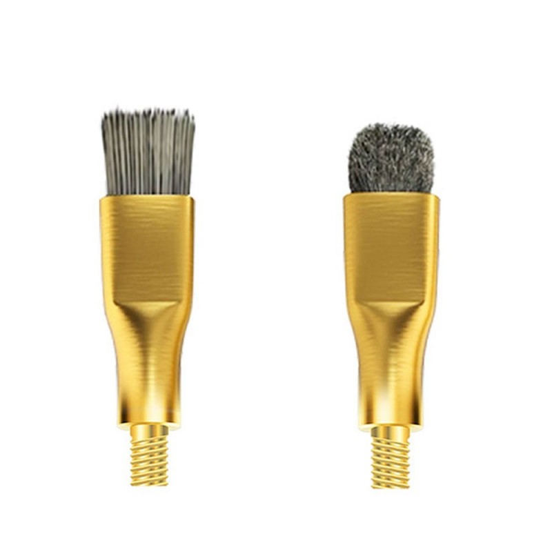 SUNSHINE SS-022D Double-Head Copper Brush Dual-Purpose Brush