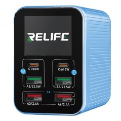Photo of RELIFE Q4 Smart Multi-Port Charger /blue - Relife