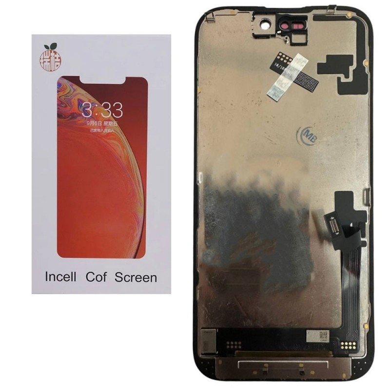 Display LCD RJ INCELL COF 1:1 FHD Per Apple iPhone 16 | IC INTERCAMBIABILE