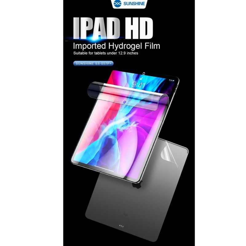 SUNSHINE SS-057P+ Pellicola Idrogel HD Trasparente per IPAD Fino a 12.9'' | 20pz