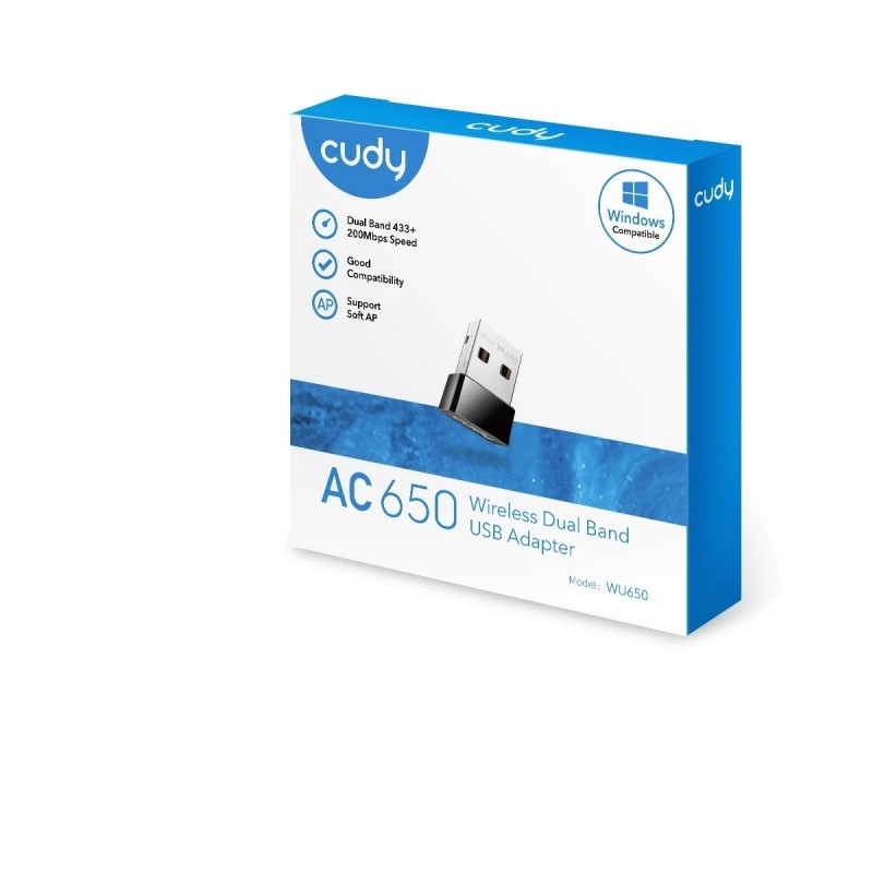 Cudy WU650 Scheda di Rete e Adattatore WLAN 433 Mbit/s