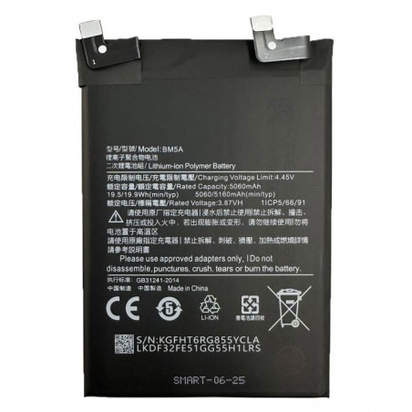 Immagine prodotto Batteria Compatibile BM5A per XIAOMI REDMI NOTE 11 PRO 5G 5160MAH