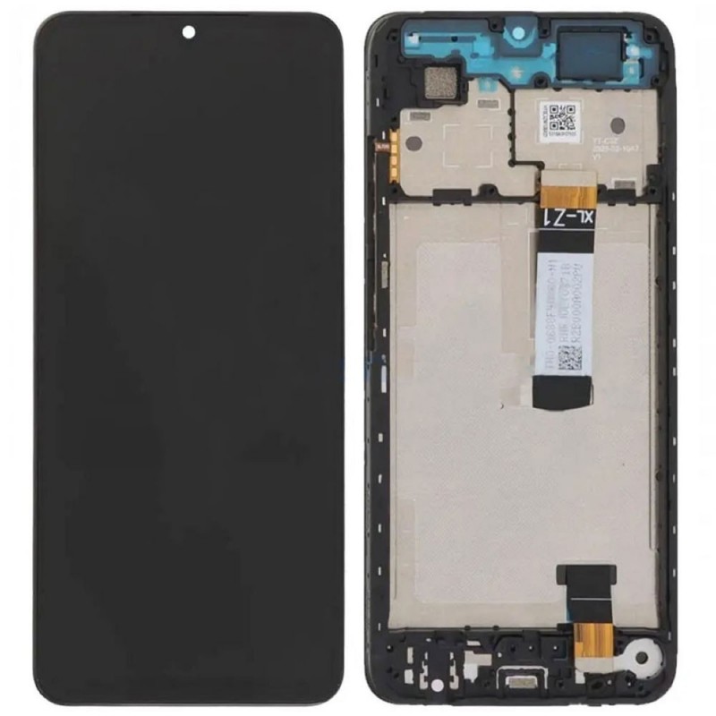 Xiaomi SERVICE PACK Display LCD ORIGINALE + Frame Per Redmi A5 4G 2025 | 25028PC03G, 25028RN03A | Nero