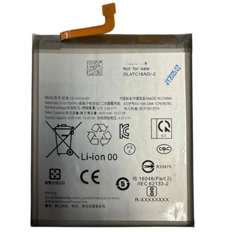 Batteria Compatibile per Samsung Galaxy A25 A256 / A34 A346 / A54 A546 / A55 A556 | EB-BA546ABY