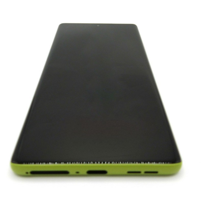  Motorola Service Pack Original LCD Display + Frame For Moto G85 | Olive Green