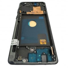 Display LCD OLED + Frame Per Samsung Galaxy Note 10 lite N770 | Nero