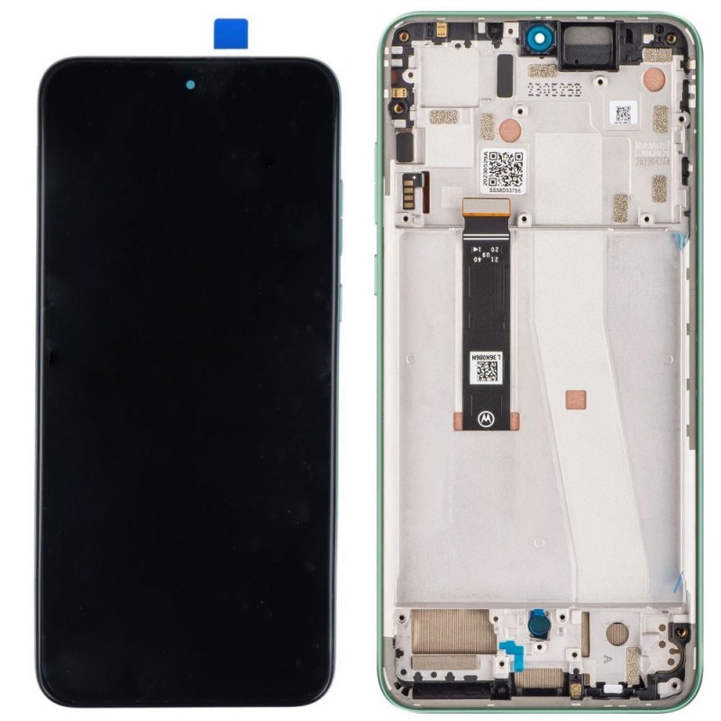  Motorola SERVICE PACK Display LCD ORIGINALE + Frame Per Edge 30 Neo | Aqua Foam 