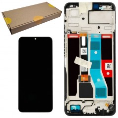  Realme Service Pack Original LCD Display + Frame For C51 | Carbon Black