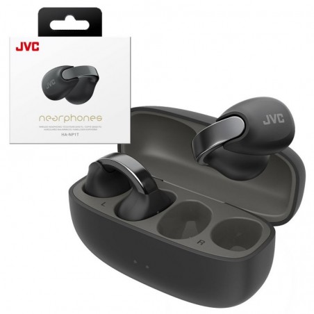 JVC HA NP1T Cuffie Bluetooth True Wireless Auricolare Nearphones Nero