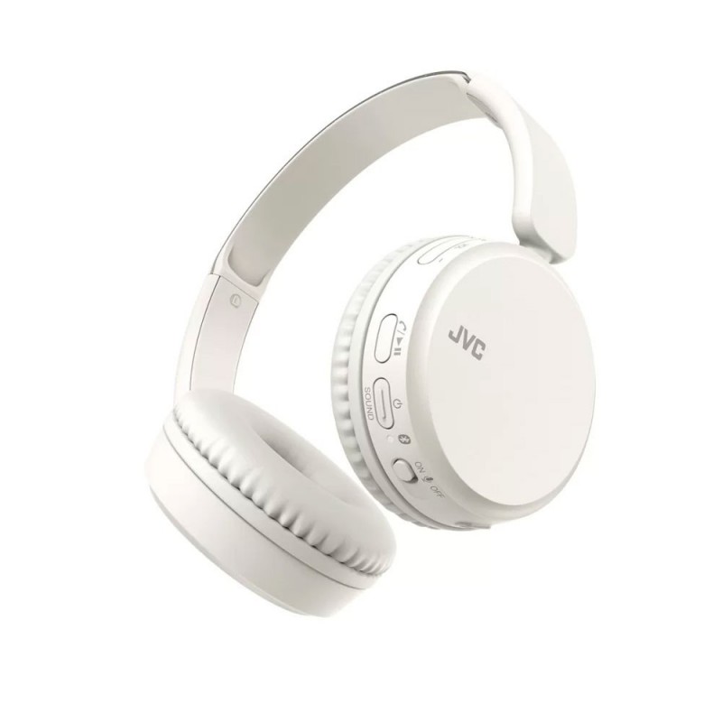 JVC DEEPBASS WIRELESS On-Ear Bluetooth Headphones HA-S36W-WU | WHITE