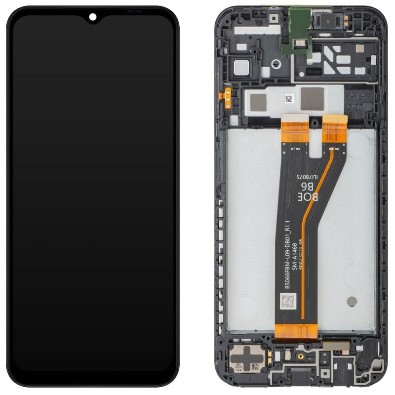 Samsung Service Pack Original LCD Display + Frame For Galaxy A14 5G SM-A146B | NOT EU