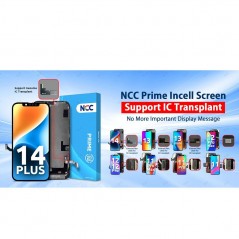 NCC PRIME INCELL COF 1:1 FHD LCD Display for Apple iPhone 14 Plus | BULK INTERCHANGEABLE IC
