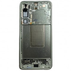 Samsung SERVICE PACK Display LCD ORIGINALE + Frame Per Galaxy S24 Plus 5G 2024 S926 GREEN ASSEMBLED