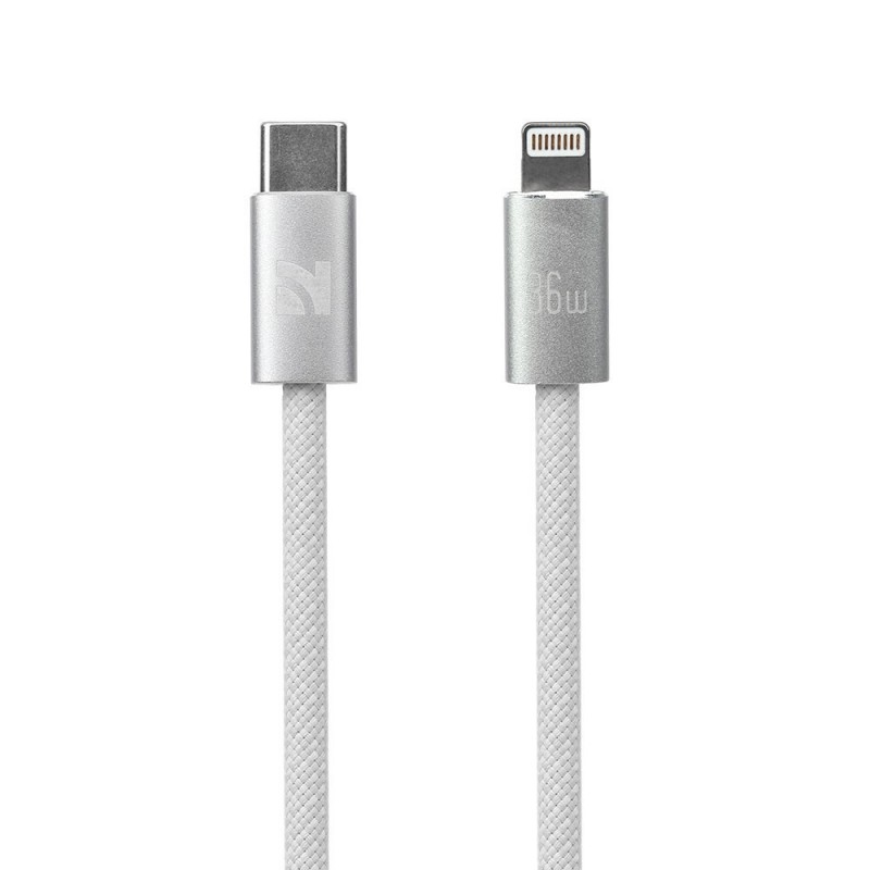 NCC Cavo di Ricarica da USB-C a Lightning XC-0112 36W | 1.2m Bianco