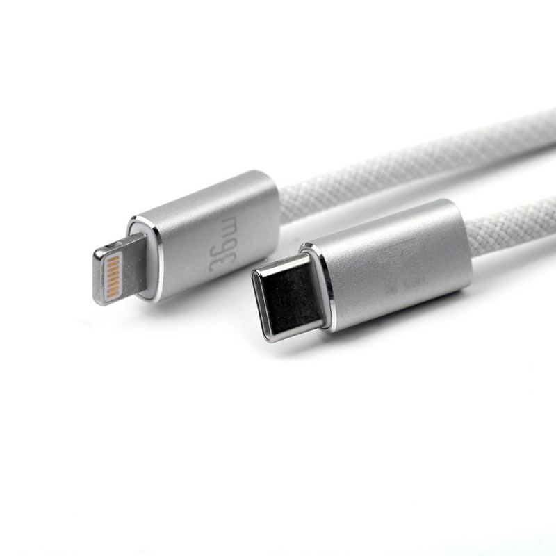 NCC Cavo di Ricarica da USB-C a Lightning XC-0112 36W | 1.2m Bianco