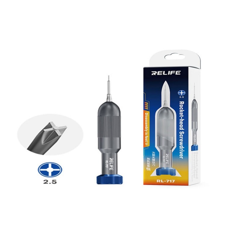 RELIFE RL-717 Rocket Head Screwdriver /Pcb+ Screwdriver RELIFE RL-717 Rocket Head Screwdriver /Pcb+ Screwdriver