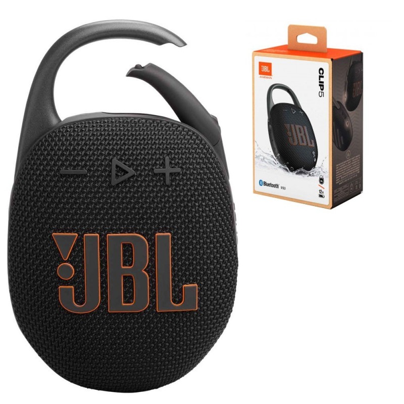 JBL CLIP 5 Eco Bluetooth Speaker Portable Waterproof and Dustproof IP67 Case | Black JBL CLIP 5 Eco Bluetooth Speaker Portable Waterproof and Dustproof IP67 Case | Black
