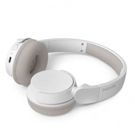 PHILIPS TAH3209BWT Cuffie a Padiglione 32mm Bluetooth Over-Ear | Bianco