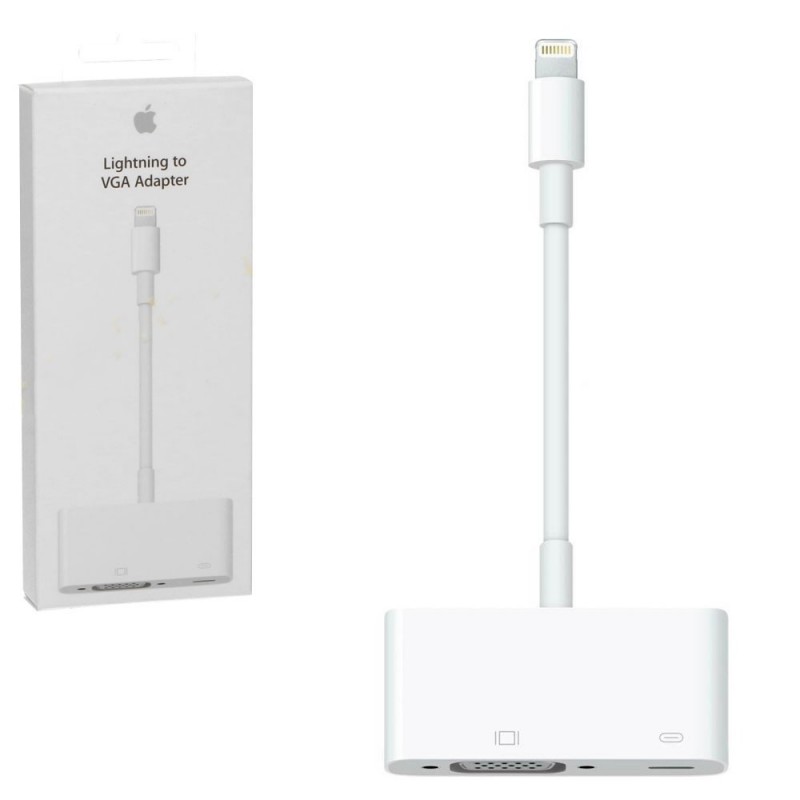 Apple Original Lightning to VGA Adapter Cable Apple Original Lightning to VGA Adapter Cable
