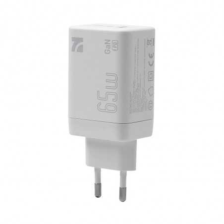 NCC CaricaBatterie C101 065 EU Charger 65W USB A C C Bianco