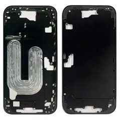 Middle Frame with SIM Tray and Side Buttons for iPhone 16 | Black