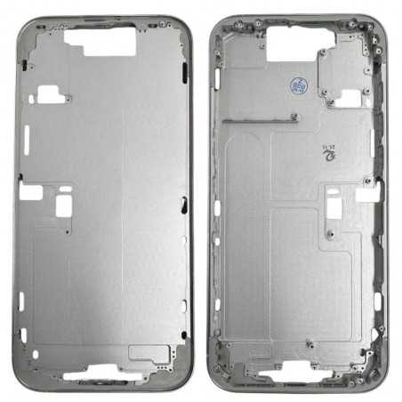 Middle Frame with SIM Tray and Side Buttons for iPhone 16 Pro Max | White