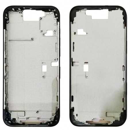 Middle Frame with SIM Tray and Side Buttons for iPhone 16 Pro Max | Black