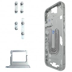 Middle Frame Telaio con Carrello Sim e Tasti Laterali per Apple iPhone 16 P