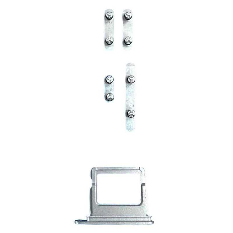 Middle Frame Telaio con Carrello Sim e Tasti Laterali per Apple iPhone 16 Plus | Bianco Middle Frame Telaio con Carrello Sim e Tasti Laterali per Apple iPhone 16 Plus | Bianco