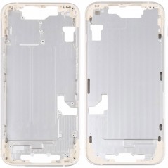 Middle Frame with SIM Tray and Side Buttons for iPhone 14 | White
