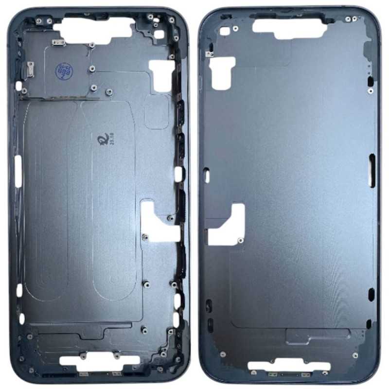 Middle Frame iPhone 14 Plus Telaio con Carrello Sim e Tasti Laterali per Apple | Blue Middle Frame iPhone 14 Plus Telaio con Carrello Sim e Tasti Laterali per Apple | Blue