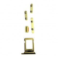 Middle Frame iPhone 14 Plus with SIM Tray and Side Buttons for Apple | Yellow