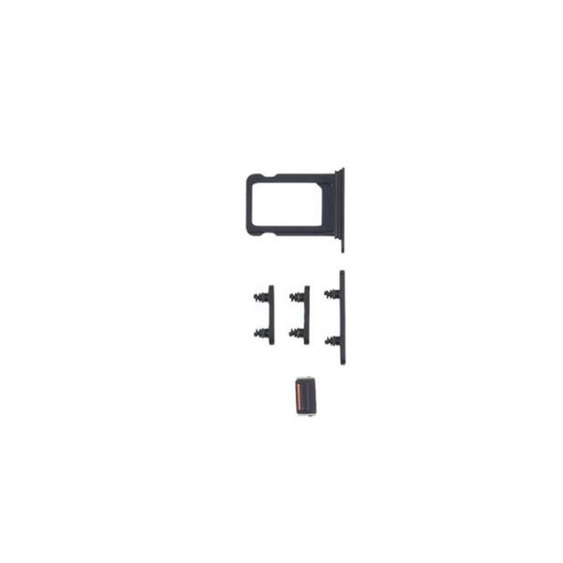 Middle Frame iPhone 14 Plus Telaio con Carrello Sim e Tasti Laterali per Apple | Nero Middle Frame iPhone 14 Plus Telaio con Carrello Sim e Tasti Laterali per Apple | Nero