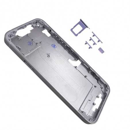 Middle Frame iPhone 14 Plus with SIM Tray and Side Buttons for Apple | Purple