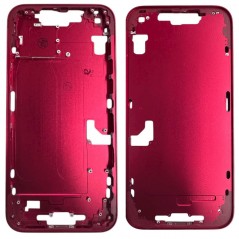 Middle Frame iPhone 14 Plus with SIM Tray and Side Buttons for Apple | Red