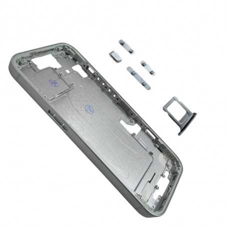 Middle Frame iPhone 15 Telaio con Carrello Sim e Tasti Laterali per Apple