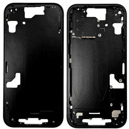 Middle Frame iPhone 15 with SIM Tray and Side Buttons for Apple | Black