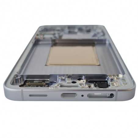 Samsung SERVICE PACK Display LCD ORIGINALE + Frame Per Galaxy S25+ PLUS 5G S936B ICY BLUE 