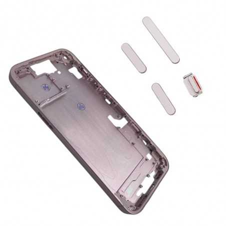 Middle Frame iPhone 15 Plus with SIM Tray and Side Buttons for Apple | Pink